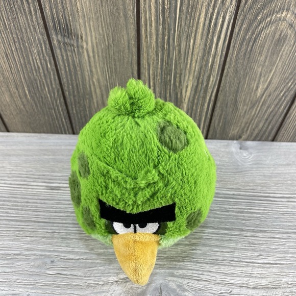 ANGRY BIRDS Space Green Spots Terence Plush NO Sound 6" - Picture 2 of 16